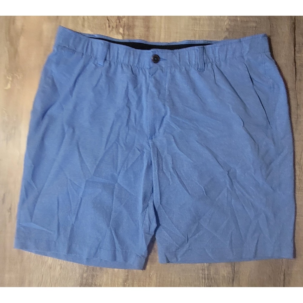 Under‎ Armour Match Play Golf Shorts Mens 40 Blue Indigo  Heatgear UA